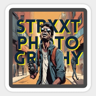 street photography Sticker